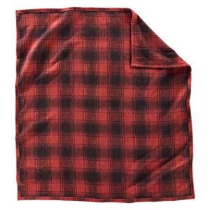 Pendleton Cotton/Acrylic Throw Gift Pack Thunder Basket Red One Size