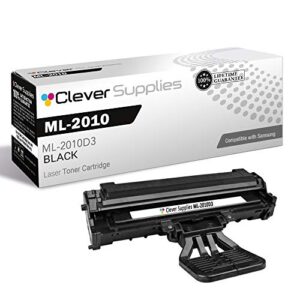cs compatible toner cartridge replacement for samsung ml-2010 ml-2010d3 black ml printers ml-2010 ml-2510 ml-2570 ml-2571n toner cartridge black