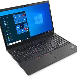 2021 Newest Lenovo ThinkPad E15 Gen 2 15.6" FHD 1080p Business Laptop (AMD 8-Core Ryzen 7 4700U (Beats i7-10710u), 16GB DDR4 RAM, 256GB PCIe SSD) Wi-Fi 6, Webcam, Windows 10 Pro + IST HDMI Cable