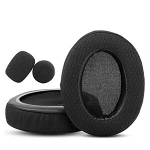 YunYiYi Replacement Upgrade Earpad Cups Cushions Compatible with Cooler Master MH630 MH650 MH670 Headset Memory Foam (Protein Leather 1)