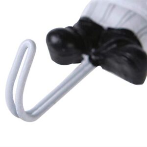 4 PCS Cute French Chef Design Adhesive Wall Hooks Heavy Duty Cook Wall Mount Rack Hook Hanger Kitchen Home Decoration