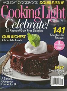 cooking light, november, 2014 holiday cookbook