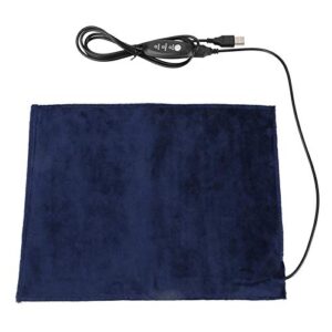 akozon heating pad, usb electric cloth heater 5v2a pad heating element for clothes seat pet warmer 24x30cm 45℃