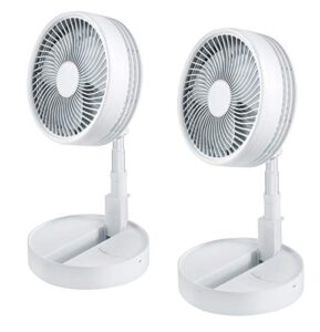 bell+howell my foldaway fan rechargeable fan ultra lightweight portable compact extendable to 4 feet high with 3 speed modes as seen on tv