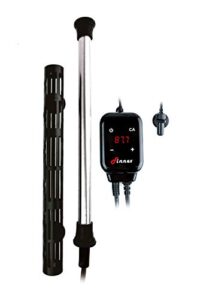finnex hmh 150 watt digital titanium aquarium heater, black (hmh-150s)
