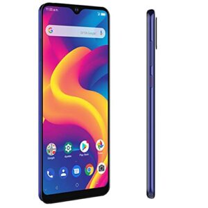 ZTE Blade A7s 2020 (64GB, 2GB) 6.5", 16MP Triple Camera, 4000mAh Battery, Fingerprint & Face Unlock, Dual SIM GSM Unlocked US 4G LTE (T-Mobile, AT&T, Metro, Straight Talk) International Model (Blue)