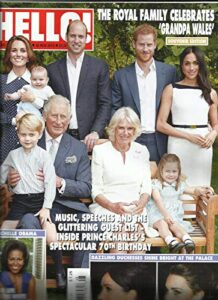 hello! magazine the royal family celebrates grandpa wales, november, 26th 2018