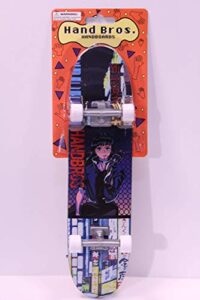 handbros handboard skateboard 27cm 10.5 inch tech large finger board w/grip 'hanime'