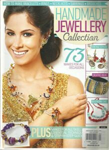 handmade jewellery collection, 73 makes for all occasions, printed in uk