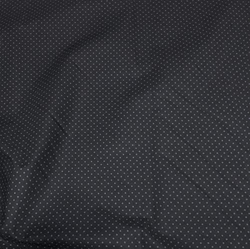 Black Tone on Tone Swiss Polka Dot - Riley Blake 100% Cotton Fabric