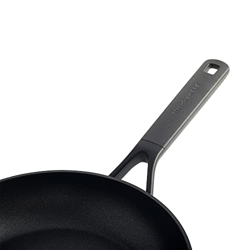 KitchenAid Classic Frying Pan, Non Stick Aluminium Pan with Stay-Cool Handle - Induction and Oven Safe Cookware - 28 cm