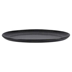 BIA Cordon Bleu 14" Oval, Black Serene Platter, Contains 1 Piece