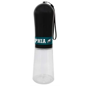 Pets First Dog Water Bottle. NFL Philadelphia Eagles PET Water Bottle. Best Cat Water Bottle. Water Fountain Dispenser for Dogs & Cats, Black, 13.5oz (PHL-3344)