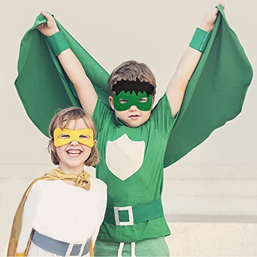 Dajiahao Superhero Capes for Kids 4-10 Year Double Side Superhero Costume Cosplay Dress Up Cape for Boy Birthday Party Gifts