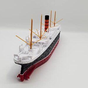 RMS Carpathia Model - Highly Detailed Replica Historically Accurate No Assembly Required