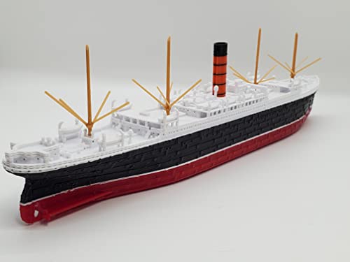 RMS Carpathia Model - Highly Detailed Replica Historically Accurate No Assembly Required