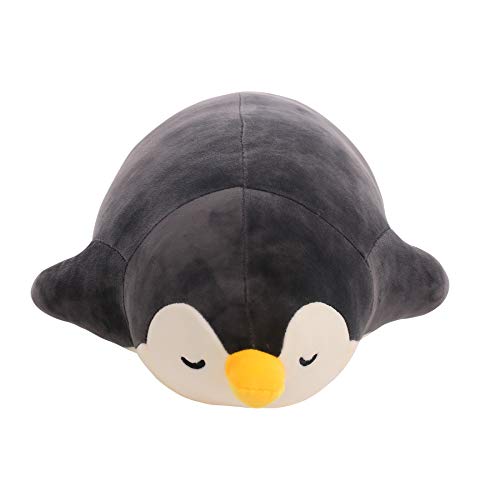 DENTRUN Penguin Stuffed Animals Bulk, Cute Penguin Plush Doll Play Toys for Kids Girls Boys Adults Birthday Xmas Present, Adorable Soft Plushies and Gifts, 12.20/18.11/22.44/25.98 Inchs, Blue, Black