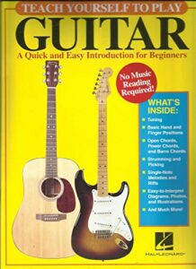 guitar magazine, teach yourself to play a quick & easy intrpduction issue, 2019