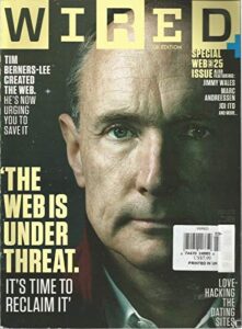wired magazine, special web 25 issue, 2013 ~