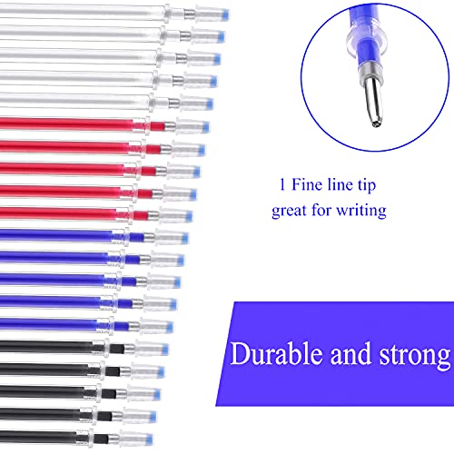 Heat Erasable Pens ，4 Pieces Fabric Marking Pens with 20 Refills for Quilting Sewing, Dressmaking, Fabrics, Tailors Sewing Fabrics,Tailor's Chalk Pencils Chalks Pen