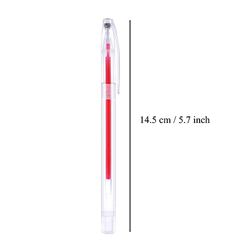 Heat Erasable Pens ，4 Pieces Fabric Marking Pens with 20 Refills for Quilting Sewing, Dressmaking, Fabrics, Tailors Sewing Fabrics,Tailor's Chalk Pencils Chalks Pen