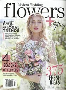 modern weddingflowers + styling magazine, finest floral trends 20th edition