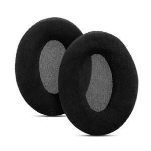 yunyiyi replacement earpads cups cushions compatible with soundcore space nc headset earmuff (black1)