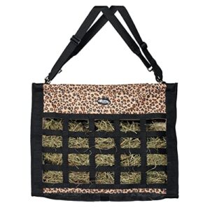 weaver leather hay bag, leopard