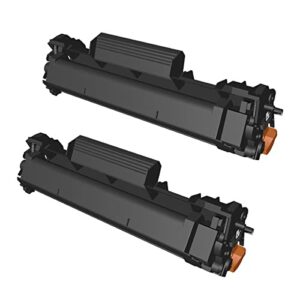 CF248A Compatible Toner Cartridge Replacement for HP CF248A 48A to Use with HP Pro M15a M15w M16a M16w MFP M28w M30w MFP M31w MFP M28a MFP M29w Printer Toner Page Yield Up to 3000（2Pack,Black)