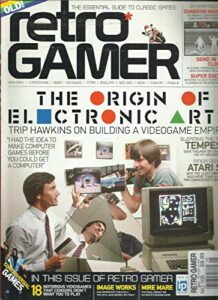 old retro gamer magazine: the essential guide to classic games, issue 105