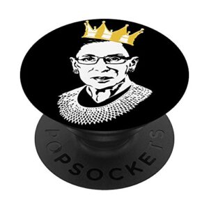 notorious rbg ruth bader ginsburg fight for justice vintage popsockets grip and stand for phones and tablets