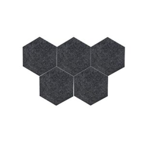 5 hexagonal color felt boards, self-adhesive self-adhesive message boards, creative photo walls, office publicity boards