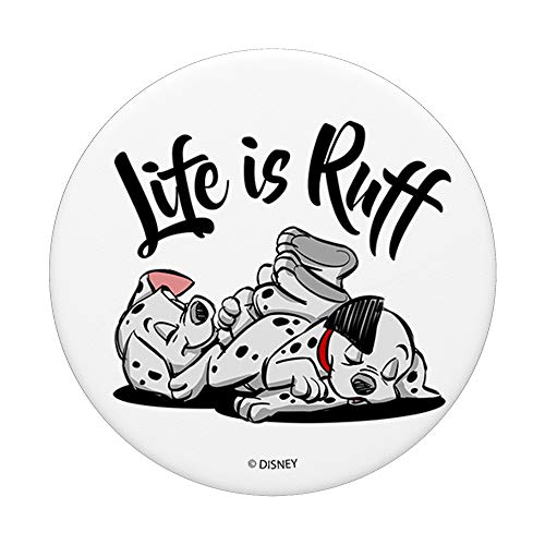 Disney 101 Dalmatians Life Is Ruff PopSockets PopGrip: Swappable Grip for Phones & Tablets