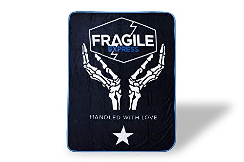 JUST FUNKY Death Stranding Fragile Express Fleece Blanket | 45 x 60 Inch Soft Throw Blanket