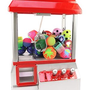 Smart Novelty Mini Claw Machine for Kids - Arcade Candy Claw Machine for Adults & Kids - Kids Claw Machine, Arcade Candy Machine with Music & Lights Suitable for Ages 3 and Up