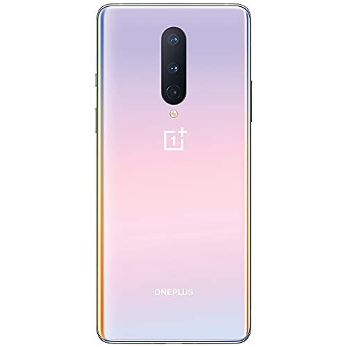 OnePlus 8 5G (128GB, 8GB) 6.55" 90Hz, Snapdragon 865, Volte T-Mobile Unlocked (AT&T, Metro, Verizon, Straight Talk)(Interstellar Glow) (Renewed)