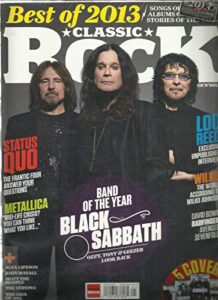 classic rock magazine, best of 2013 the year in review january, 2014 no.192