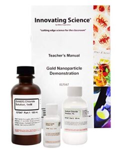 innovating science gold nanoparticle demonstration kit (materials for 5 demonstrations)