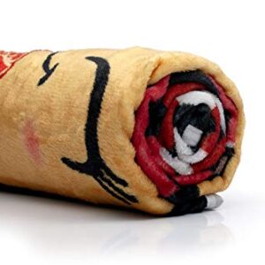 Japanese Ramen Noodle Lover Throw Blanket | 45 x 60 Inch Soft Fleece Blanket