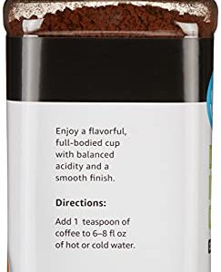 Amazon Brand - Happy Belly Classic Roast Decaf Instant Coffee, 7 Ounces