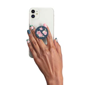 PopSockets: 30 Gel Nails and Matching PopGrip with Swappable Top for Phones and Tablets - Vintage Perfume