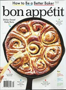 bon appetit magazine, how to be a better baker april, 2020 vol.65 no. 03