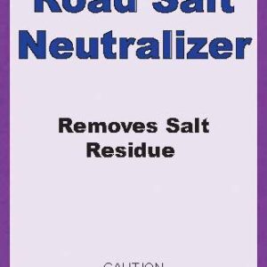 Road Salt Neutralizer -Neutralizes Salt's Corrosive Films, Paint Metal Protective & Road Film- 1 Gallon Makes 32 gallons