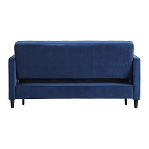 Lexicon Knoxville Convertible Studio Sofa Bed, Navy