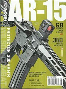 guns & ammo, ar-15 magazine, protector.300ham'r * issue, 2020 * issue no. 1