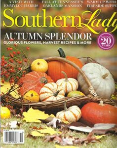 southern lady magazine, autumn splendor october, 2018 volume, 19 issue # 6