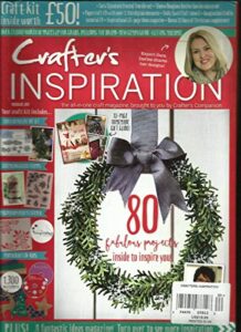 crafter's inspiration magazine issue, 20 free gifts not include, just magazine