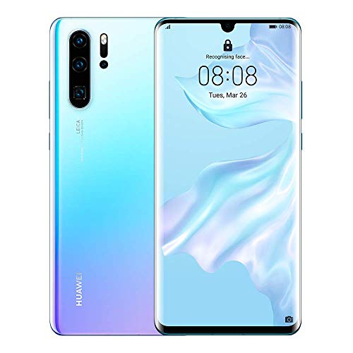 Huawei P30 Pro 8GB+128GB Unlocked GSM Single Sim VOG-L09 - International Version (Breathing Crystal) (Renewed)