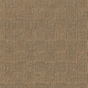 KOECKRITZ Chequer Style Indoor / Outdoor Area Rugs & Runners with a Natural Wool Like Softness ECO-Friendly DuraKnit Pile & Loop Carpet. Many Sizes and Colors Available (4' x 6', Taupe)