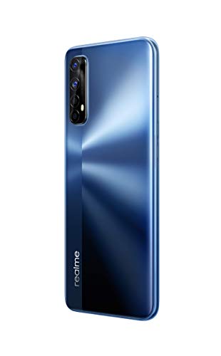 Realme 7 4G LTE Volte Factory Unlocked 48Mp Quad Camera RMX2155 (At&t Tmobile Metro Latin Europe) International (NO Verizon/Boost) (Mist Blue, 64GB + 6GB)